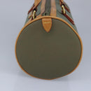 BURBERRY Hand Bag Nylon Khaki Auth ti2281-4