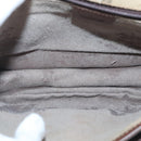 Burberrys Nova Check Shoulder Bag Leather Beige Auth ti2284-11