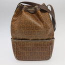 FENDI GUCCI Burberry Zucchino Bag Canvas PVC Enamel 3 Set Black Brown Auth ti2285-19