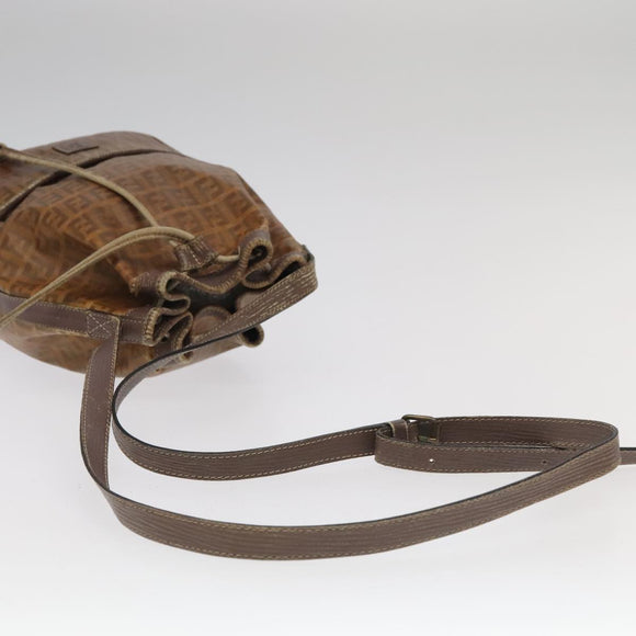 FENDI GUCCI Burberry Zucchino Bag Canvas PVC Enamel 3Set Black Brown Auth ti2285