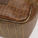 FENDI GUCCI Burberry Zucchino Bag Canvas PVC Enamel 3Set Black Brown Auth ti2285-24