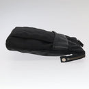 FENDI GUCCI Burberry Zucchino Bag Canvas PVC Enamel 3 Set Black Brown Auth ti2285-4