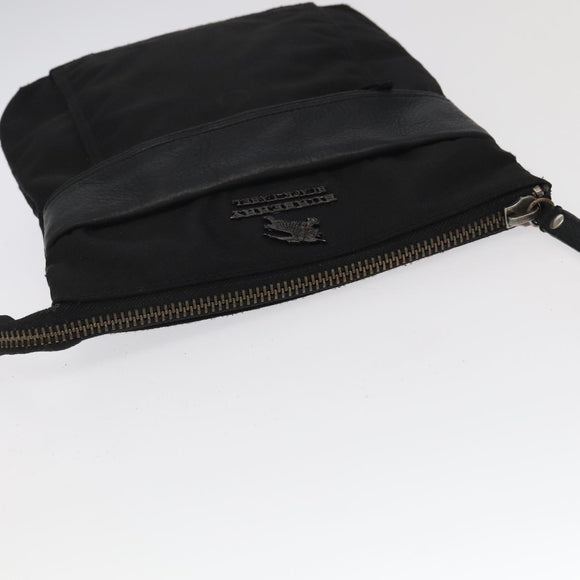 FENDI GUCCI Burberry Zucchino Bag Canvas PVC Enamel 3 Set Black Brown Auth ti2285