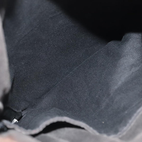 FENDI GUCCI Burberry Zucchino Bag Canvas PVC Enamel 3Set Black Brown Auth ti2285