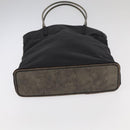 BALLY Shoulder Bag Leather nylon 5 Set Black Gray Brown Auth ti2286-14