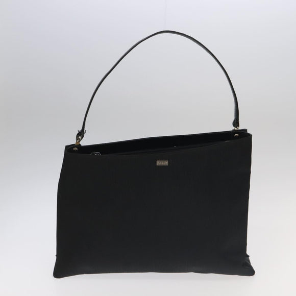 BALLY Shoulder Bag Leather nylon 5 Set Black Gray Brown Auth ti2286