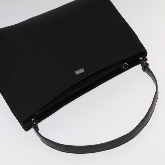 BALLY Shoulder Bag Leather nylon 5 Set Black Gray Brown Auth ti2286