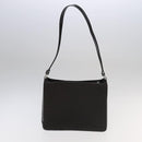 BALLY Shoulder Bag Leather nylon 5 Set Black Gray Brown Auth ti2286-27