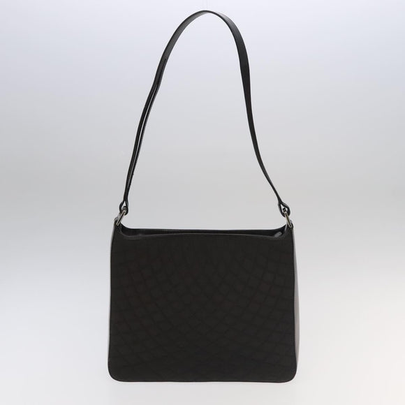 BALLY Shoulder Bag Leather nylon 5 Set Black Gray Brown Auth ti2286