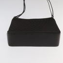 BALLY Shoulder Bag Leather nylon 5 Set Black Gray Brown Auth ti2286-31