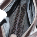 BALLY Shoulder Bag Leather nylon 5 Set Black Gray Brown Auth ti2286-33