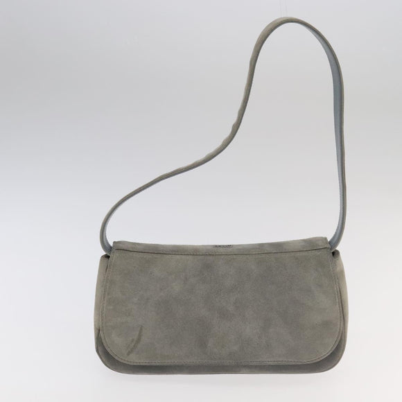 BALLY Shoulder Bag Leather nylon 5 Set Black Gray Brown Auth ti2286
