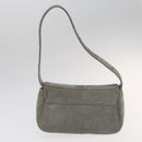 BALLY Shoulder Bag Leather nylon 5 Set Black Gray Brown Auth ti2286-36
