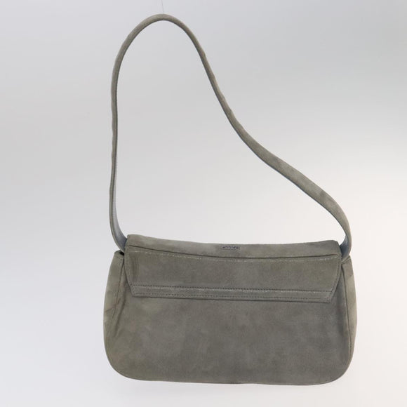 BALLY Shoulder Bag Leather nylon 5 Set Black Gray Brown Auth ti2286