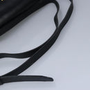 BALLY Shoulder Bag Leather Black Auth ti2287-7