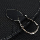 BALLY Shoulder Bag Leather Black Auth ti2288-17