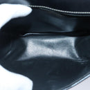 BALLY Shoulder Bag Leather Black Auth ti2288-12