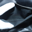 BALLY Shoulder Bag Leather Black Auth ti2288-20