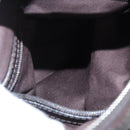 BALLY Shoulder Bag Suede Leather Brown Silver Auth ti2290-20