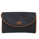 BALLY Shoulder Bag Leather Black Auth ti2294-13