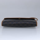 BALLY Shoulder Bag Leather Black Auth ti2294-5