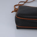 BALLY Shoulder Bag Leather Black Auth ti2295-9