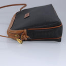 BALLY Shoulder Bag Leather Black Auth ti2295-3