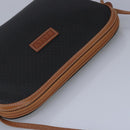 BALLY Shoulder Bag Leather Black Auth ti2295-6