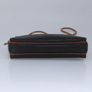BALLY Shoulder Bag Leather Black Auth ti2295-5