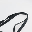 BALLY Quilted Chain Shoulder Bag Leather Navy Auth ti2299-5