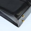 BALLY Shoulder Bag Leather Black Gold Auth ti2301-16