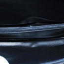 BALLY Hand Bag Leather Black Gold Auth ti2302-11