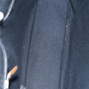 HERMES Fourre Tout PM Hand Bag Canvas Black Silver Auth ti2320-11