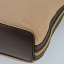 GUCCI Shoulder Bag Canvas Beige Brown Silver 001 4288 Auth ti2331-15