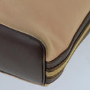 GUCCI Shoulder Bag Canvas Beige Brown Silver 001 4288 Auth ti2331-16