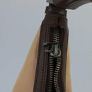 GUCCI Shoulder Bag Canvas Beige Brown Silver 001 4288 Auth ti2331-10