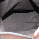 GUCCI Shoulder Bag Canvas Beige Brown Silver 001 4288 Auth ti2331-11