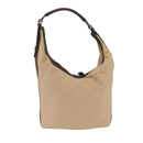 GUCCI Shoulder Bag Canvas Beige Brown Silver 001 4288 Auth ti2331-2