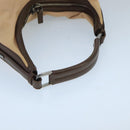 GUCCI Shoulder Bag Canvas Beige Brown Silver 001 4288 Auth ti2331-7