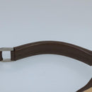 GUCCI Shoulder Bag Canvas Beige Brown Silver 001 4288 Auth ti2331-14