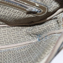 FENDI Zucchino Canvas Shoulder Bag Coated Canvas Brown Auth ti2336-20