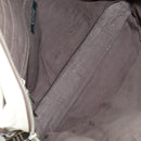 BURBERRY Black label Hand Bag Canvas White Silver Auth ti2347-11