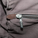 BURBERRY Black label Hand Bag Canvas White Silver Auth ti2347-32