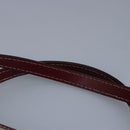 BURBERRY Blue Label Hand Bag Canvas Beige Red Auth ti2349-8