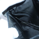 PRADA Pouch Wool Black Auth ti2350-17