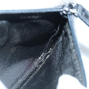 PRADA Pouch Wool Black Auth ti2350-18
