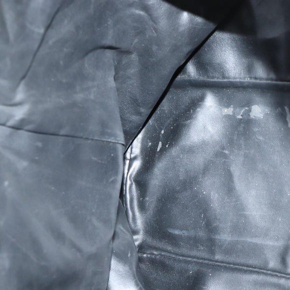 FENDI Pecan Canvas Boston Bag Coated Canvas Khaki Brown Auth ti2355