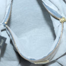 BALLY Hand Bag Canvas Green Brown Auth ti2363-20