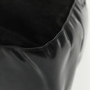 BALLY Shoulder Bag Suede Leather Black Silver Auth ti2365-14