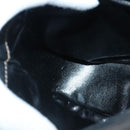 BALLY Shoulder Bag Leather Black Brown Auth ti2367-20